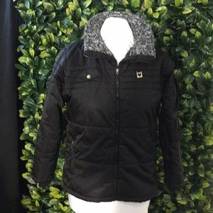 Amy Byer black puffer jacket